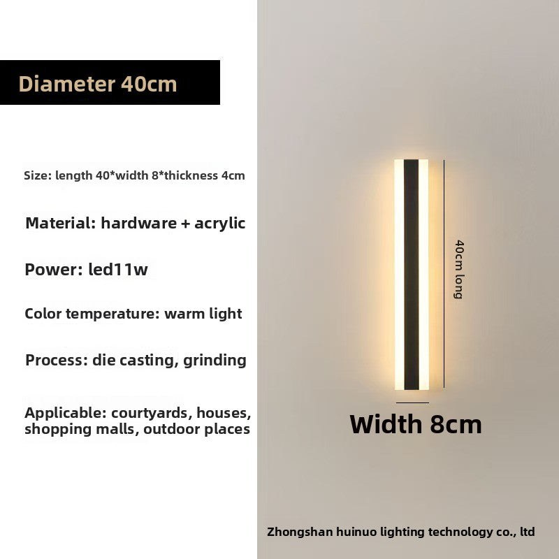 Linear LED Wall Light IP65 Waterproof Outdoor Indoor