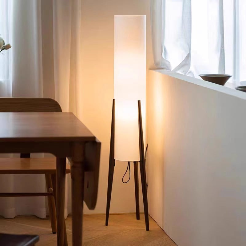 Zen Style Wood Floor Lamp