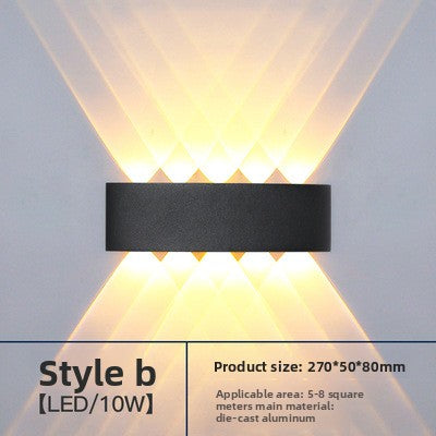 Minimalist Waterproof LED Wall Light