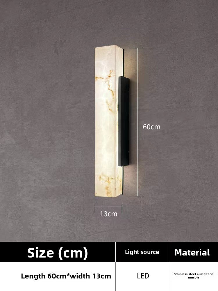 Imitation Marble Waterproof Outdoor Wall Light