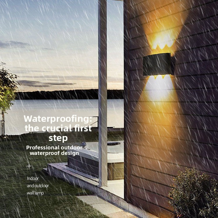 Minimalist Waterproof LED Wall Light
