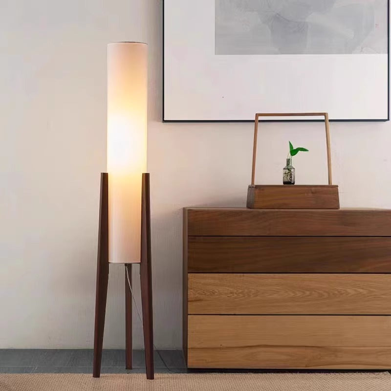 Zen Style Wood Floor Lamp