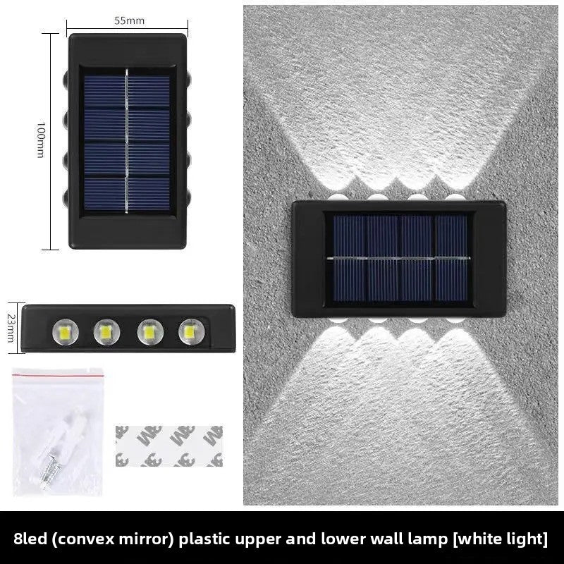 Solar Powered Outdoor Wall Lamp