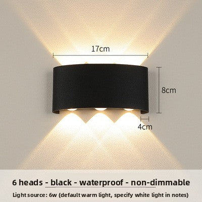 Minimalist Waterproof LED Wall Light