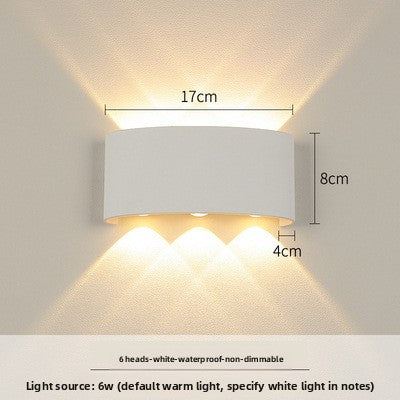 Minimalist Waterproof LED Wall Light